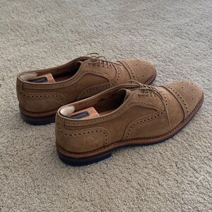 Allen Edmonds Men’s Strandmok, 11.5 E (wide),Camel color. Excellent condition.
